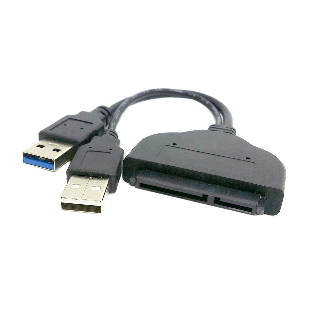 CY USB 3.0 to SATA Adapter 22pin 2.5" Hard Disk to 2 in 1 Combo Mini PCI- E 2 Lane M.2 NGFF & mSATA