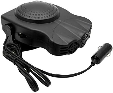 Riloer Auto Lüfter Abtau Heizung Fast Defroster & Mini Lüfter Winkel einstellbar 2 in 1 tragbar 12V