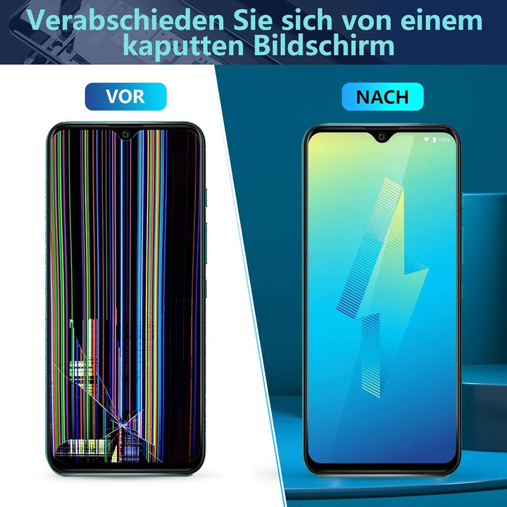 RongZy Kompatibel mit Wiko Power U10 / U20 W-V750BN / U30 Ersatz Bildschirm LCD Display und Touchscr
