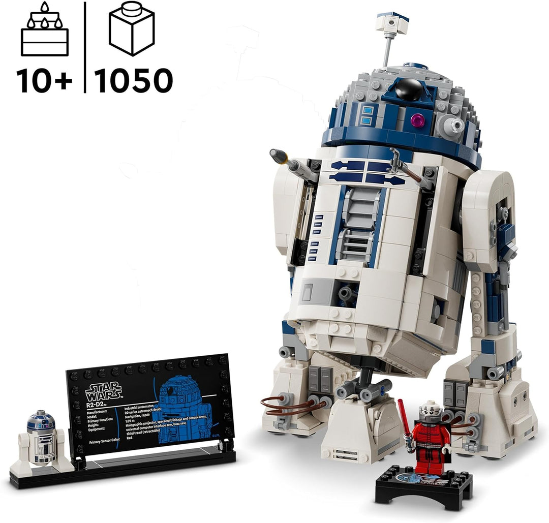 LEGO Star Wars R2-D2, Droide Steinen zum Sammeln, Bauen, Spielen und Ausstellen & Star Wars Clone Tr