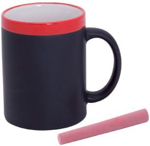 Disok Set mit 20 Tassen, Tafel + 3 Spardosen Flammen aus Keramik, ideal für Frühstück