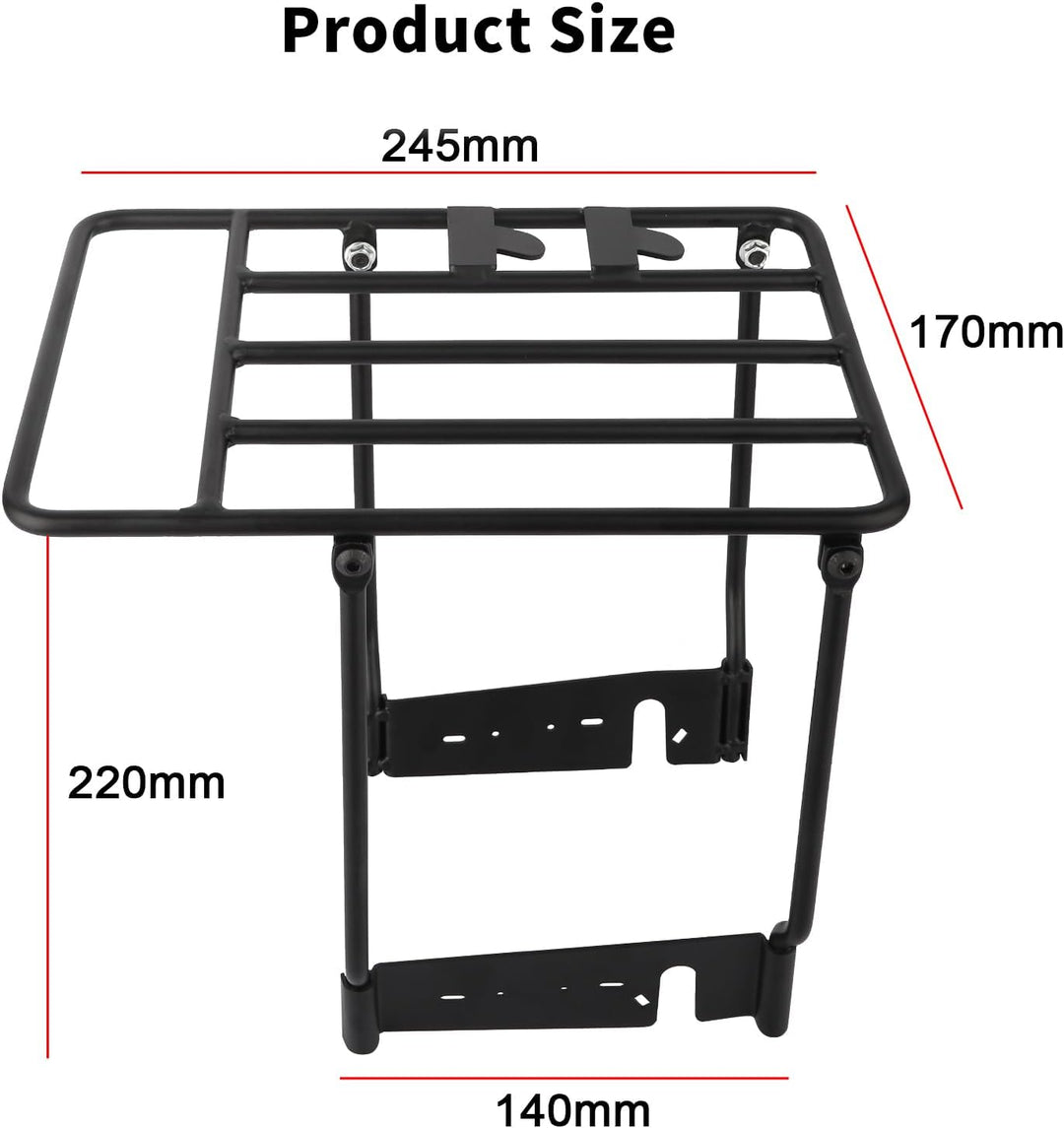 E Scooter Gepäckträge Hinten Rack Kompatibel mit MAX G30 Essential Elektroroller Verdickter Stahl so