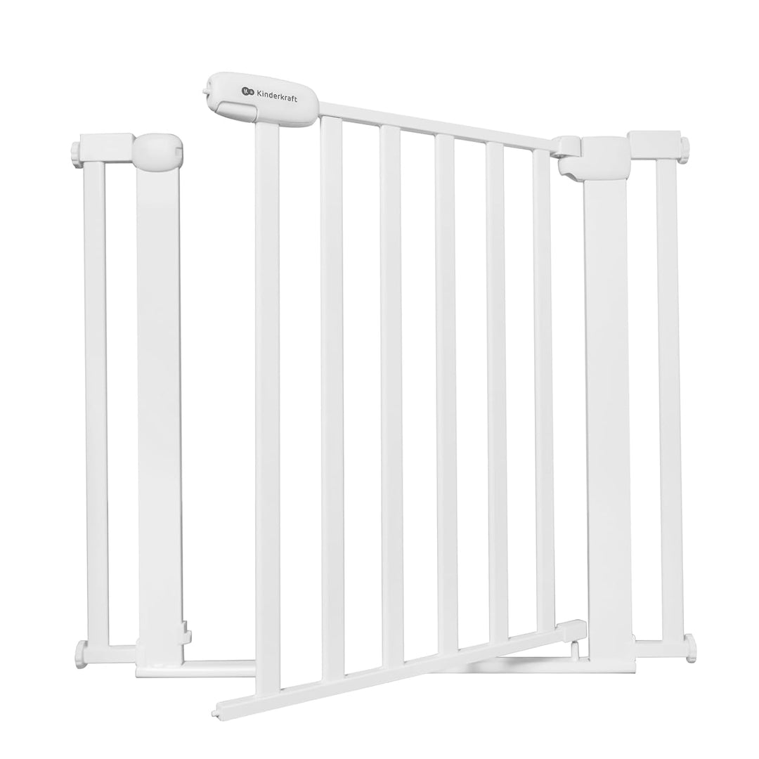 Kinderkraft Lock&GO Treppenschutzgitter Ohne Bohren, Türschutzgitter, Kinderschutzgitter, von 75 bis