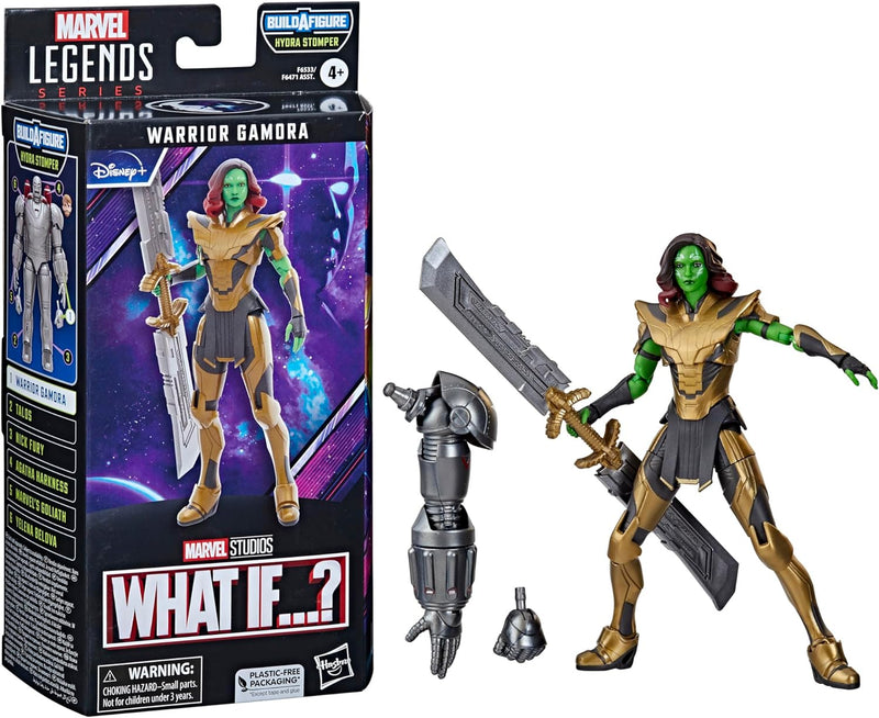 Hasbro Marvel Legends Series Warrior Gamora, What If...?Marvel Legends Action-Figur (15 cm)