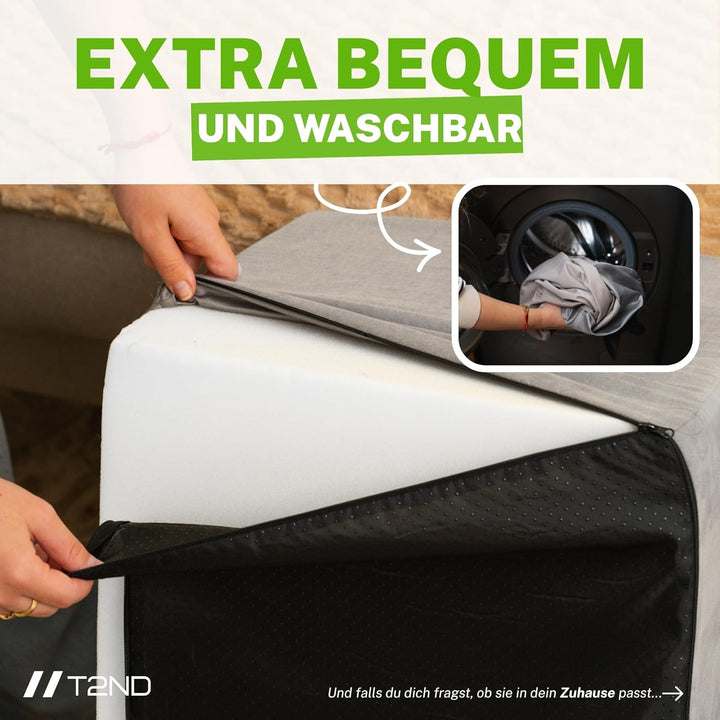 Rampe für Hunde, Schaumstoff, hohe Dichte, rutschfest, waschbar, stabil, leicht, bequem, grosse Haus