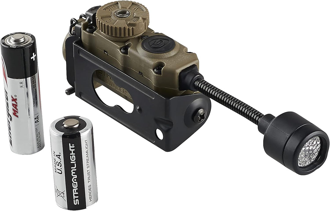 Streamlight Sidewinder Stalk - Inklusive Helmclip - Coyote - Box