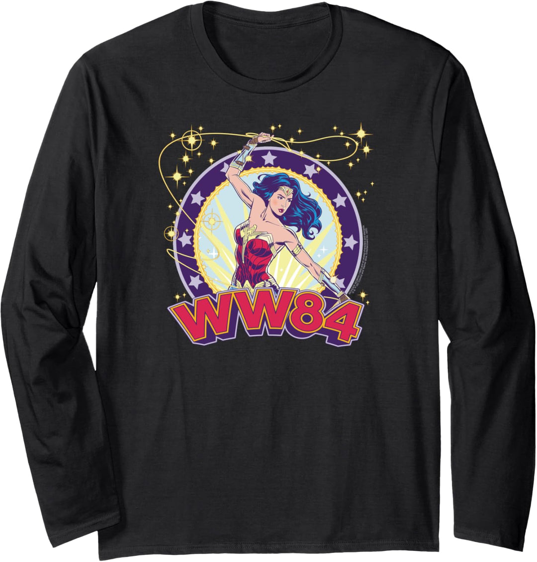 Wonder Woman 1984 Lasso Stars Langarmshirt
