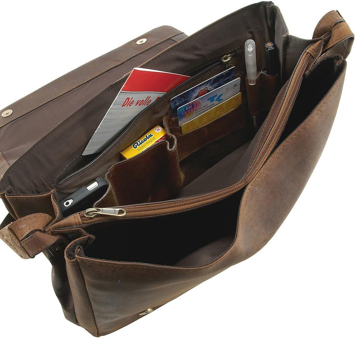Harold's Kuriertasche 39 x 32 x 10 cm Rind-Leder 310403