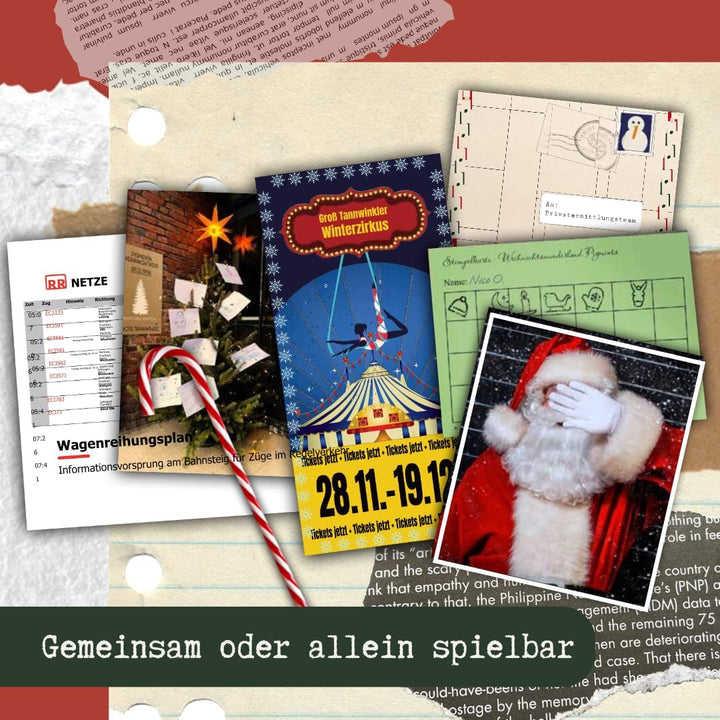Crime Files – Fallakte: Winter-Einbruch. Der geniale Krimi-Adventskalender. Ermitteln und Rätseln –