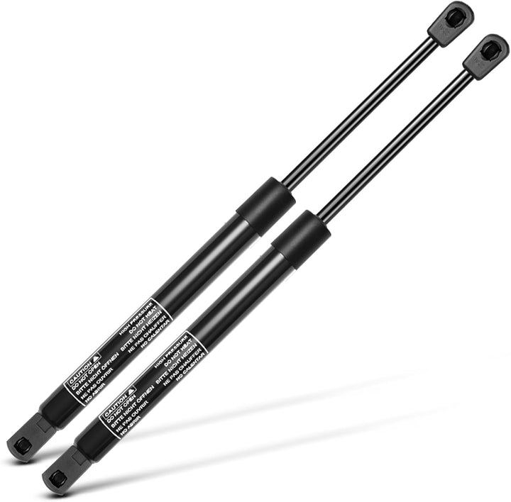 Frankberg 2x Universal Gasfeder Gasdruckdämpfer Gasdruckfeder Dämpfer 220N 295MM 101MM Schwarz