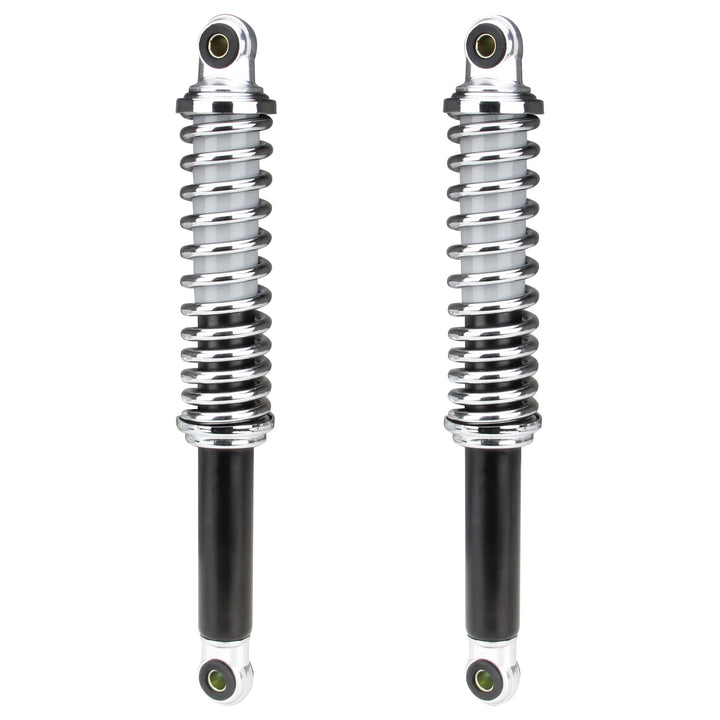 Stossdämpfer Federbeine schwarz/Chrom 340mm für Zündapp CS 25 50 Typ 448 448-14.700
