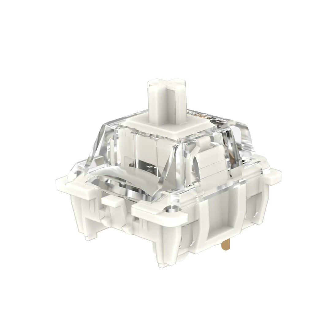 kutethy Gateron 5pin G Weiss Klar Pro 3.0 Schalter vorgeschmiert 3-polig RGB SMD Linear für Gaming M