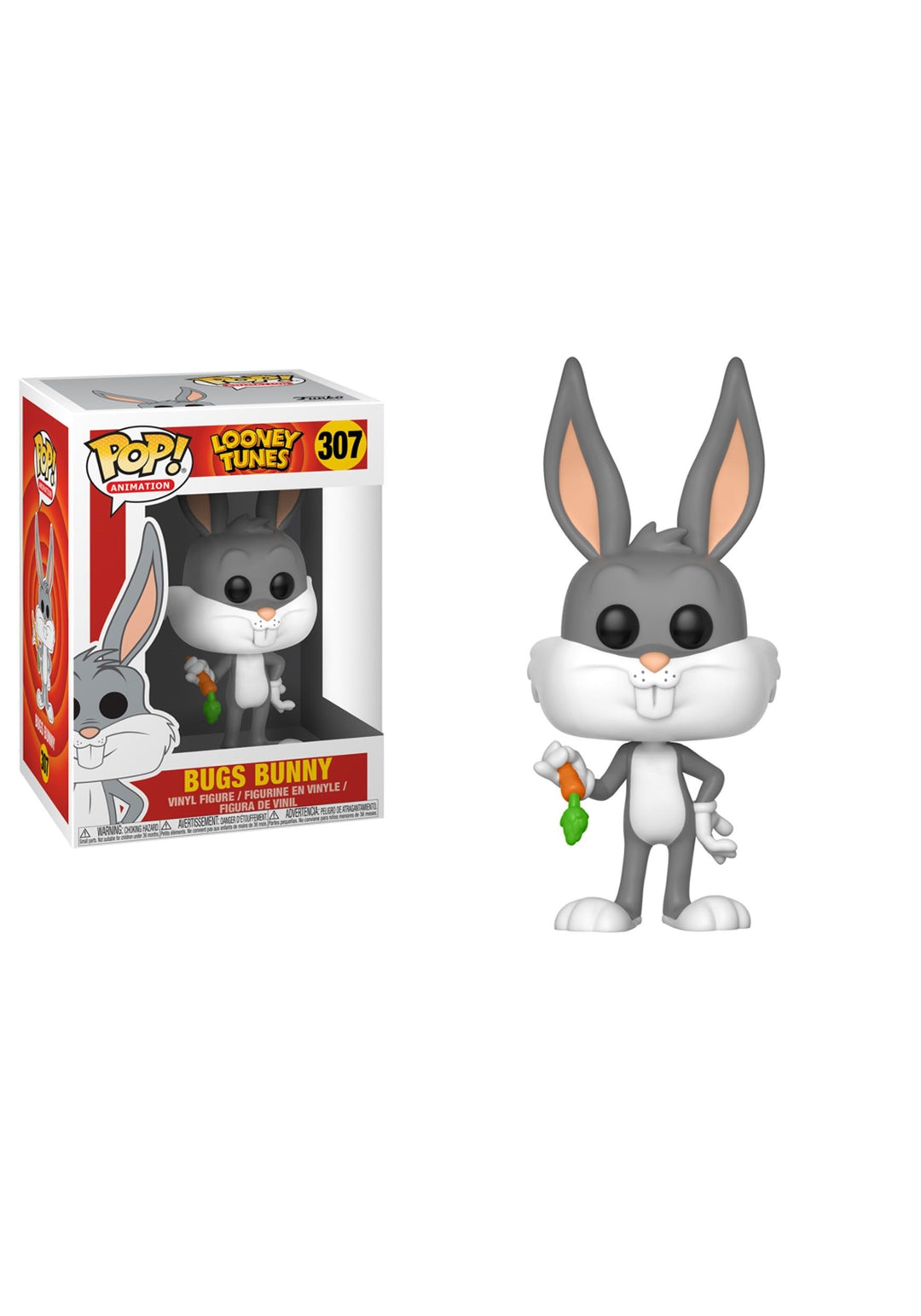 Funko 21966 Looney Tunes Bugs POP Vinyl S1, Multi