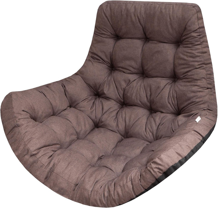 Hängesessel Kissen, Polster, Auflage für Polyrattan & Rattan Hängeschaukel, Sitzauflage für Hängekor