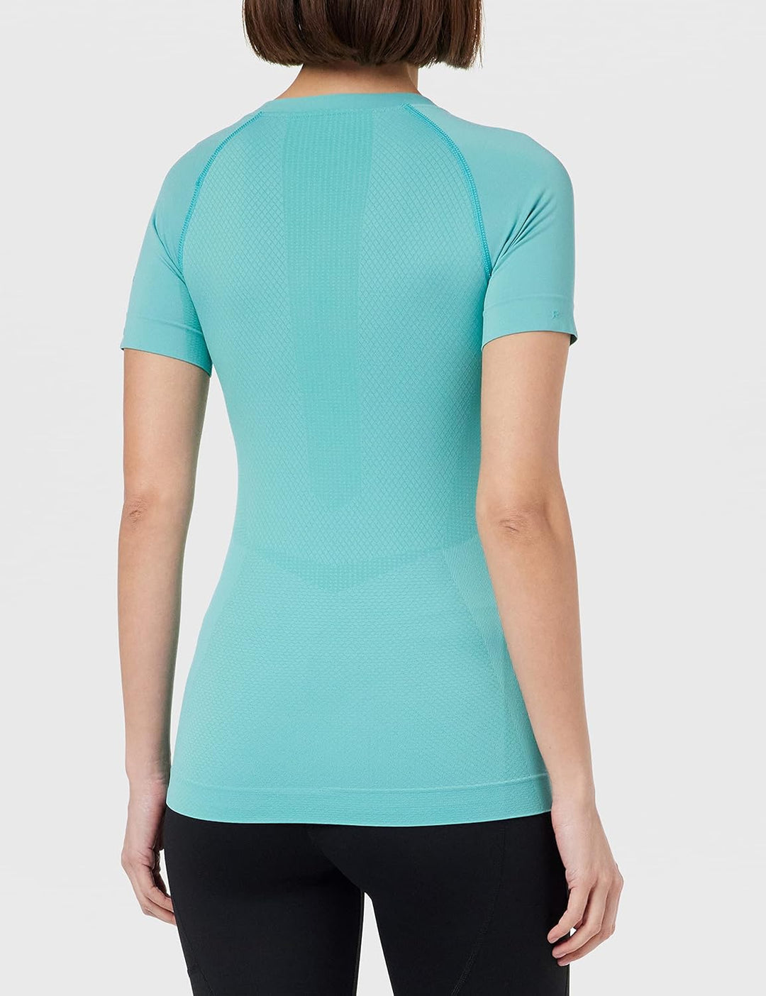 FALKE Damen Cool V Neck Funktionsshirt Kurzarmshirt für warme bis heisse Temperaturen Sportunterwäsc