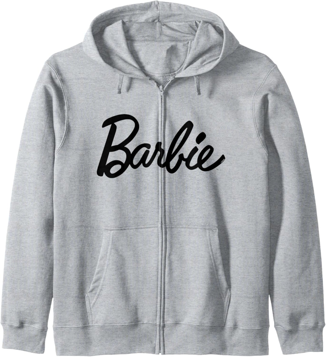 Barbie Sweatshirt Damen, offizielles Logo, Schwarz Kapuzenjacke