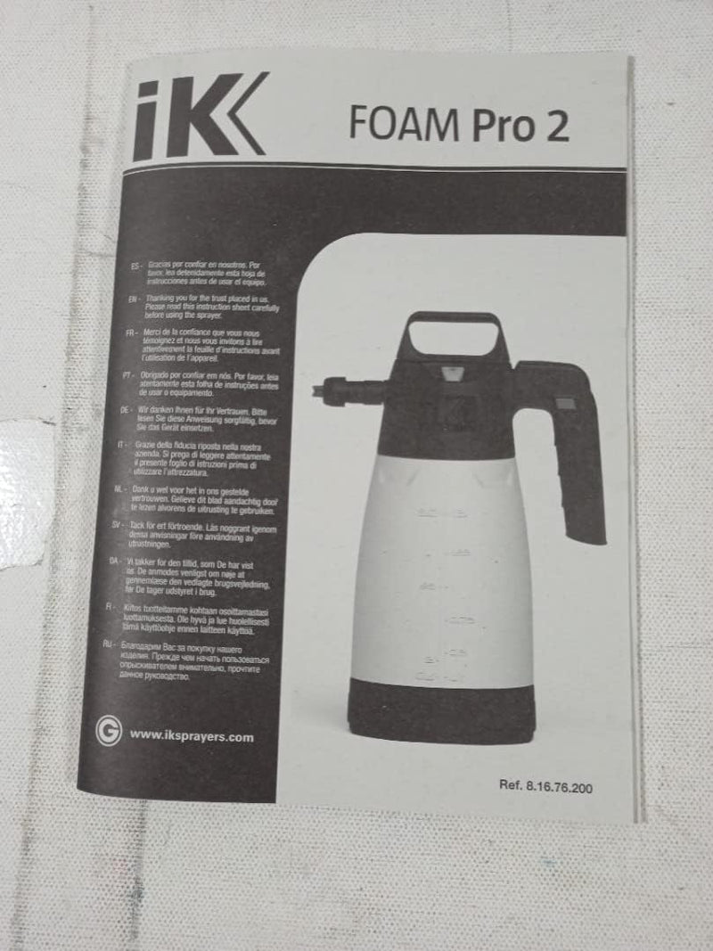 Goizper iK Foam Pro 2 Schaumsprüher, 1,5 l