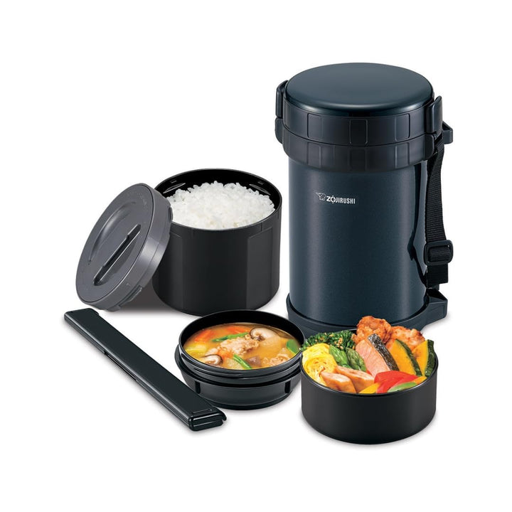 Zojirushi SL-XE20AD Classic Isolierte Lunchdose, 1,4 l, Marineblau 50-Ounce Marineblau, 50-Ounce Mar