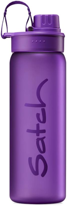 satch Sport Trinkflasche BPA frei 650 ml, Auslaufsicher und Kohlensäure geeignet, für Sport- und Erf