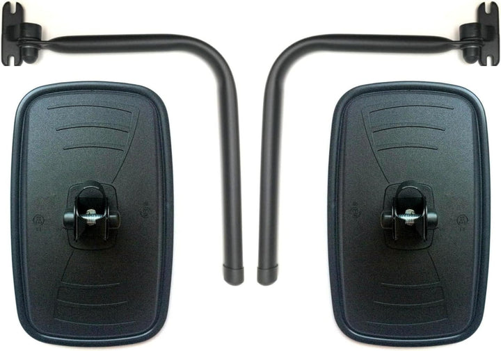 MelTruck® 2x Aussenspiegel Rückspiegel 233x145mm ø18 UNIVERSAL Traktor LKW m.Spiegelhalter