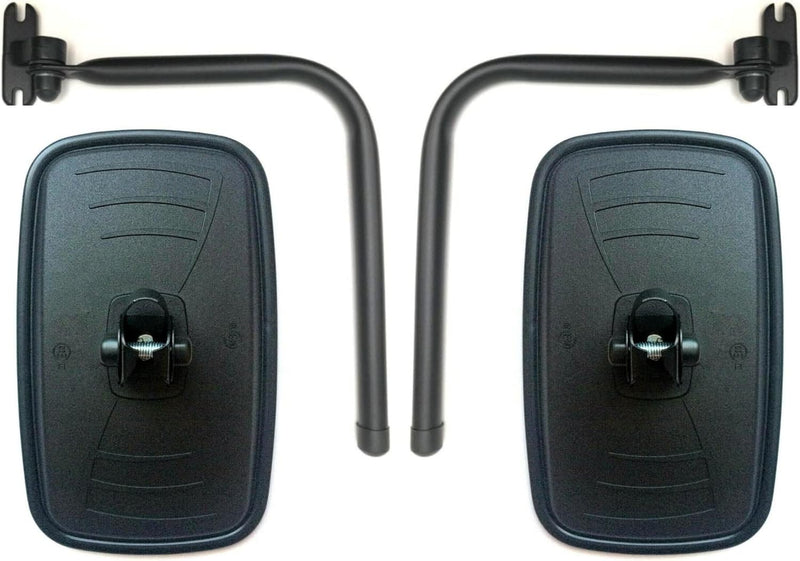 MelTruck® 2x Aussenspiegel Rückspiegel 233x145mm ø18 UNIVERSAL Traktor LKW m.Spiegelhalter