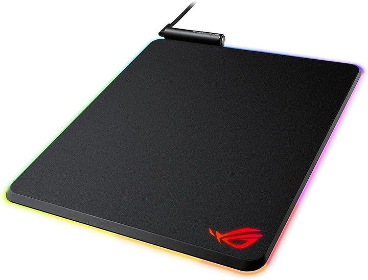 ASUS ROG Balteus Vertikales Gaming-Mauspad mit Harter, mikrotexturierter Gaming-Oberfläche, USB-Pass
