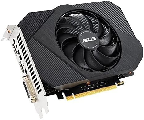 ASUS Phoenix Nvidia GeForce GTX 1650 4GB OC Edition Gaming Grafikkarte (GDDR6 Speicher, PCIe 3.0, 1x
