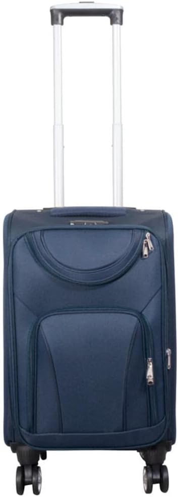 Warenhandel König Weichgepäck-Trolley »Maribor«, 4 Rollen, aufrecht rollbar Farbe Blau Gr. M