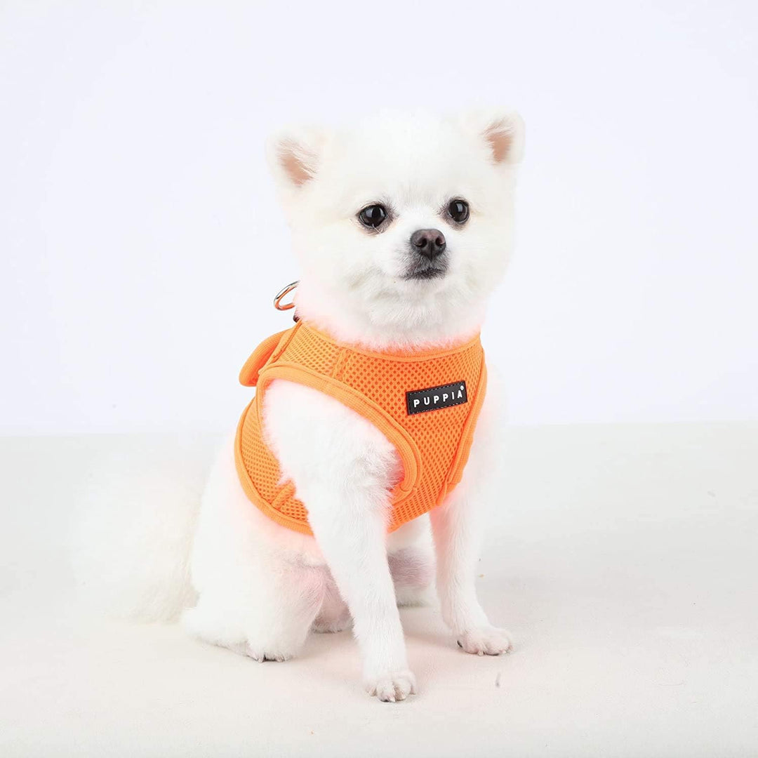 Puppia Hundegeschirr Weste in Neonfarben - Hochwertig und Komfortabel - Auch als Welpengeschirr verw