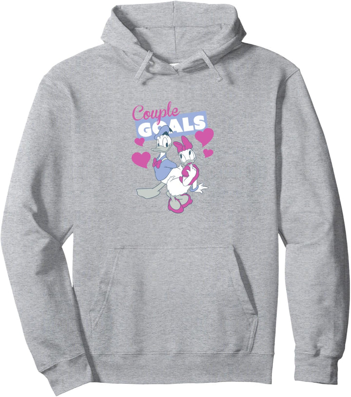 Disney Mickey & Friends Valentinstag Donald & Daisy Goals Pullover Hoodie
