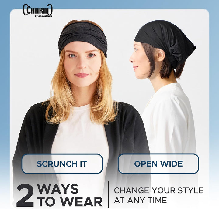 CHARM Stirnband Herren Bandana Damen - Kopftuch Herren Hair Band Men Headband Damen Piraten Haarband