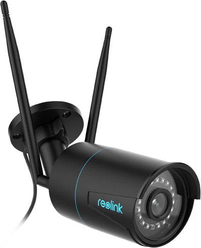 Reolink 2K+ Kabelgebundene Überwachungskamera Aussen, 2,4/5 GHz WLAN-Kamera Outdoor, IP66 Wetterfest