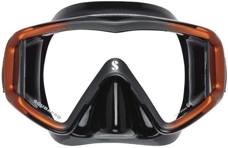 Scubapro Crystal Vu Tauch Maske Transparent, Rot, Transparent, Rot