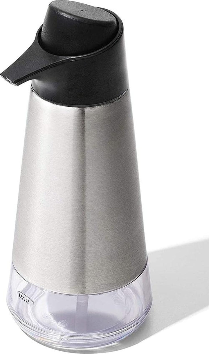 OXO - Good Grips Spender aus Edelstahl Pressspender, Pressspender