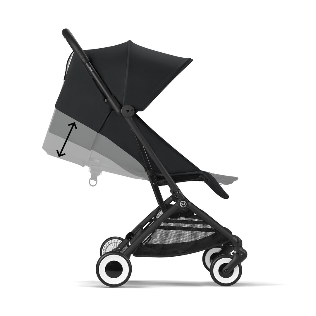 Orfeo BLK Magic Black Kinderwagen
