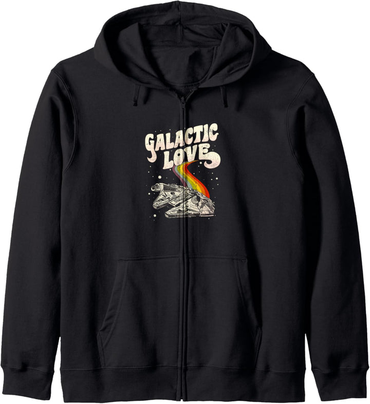 Star Wars Pride Millennium Falcon Galactic Love Kapuzenjacke