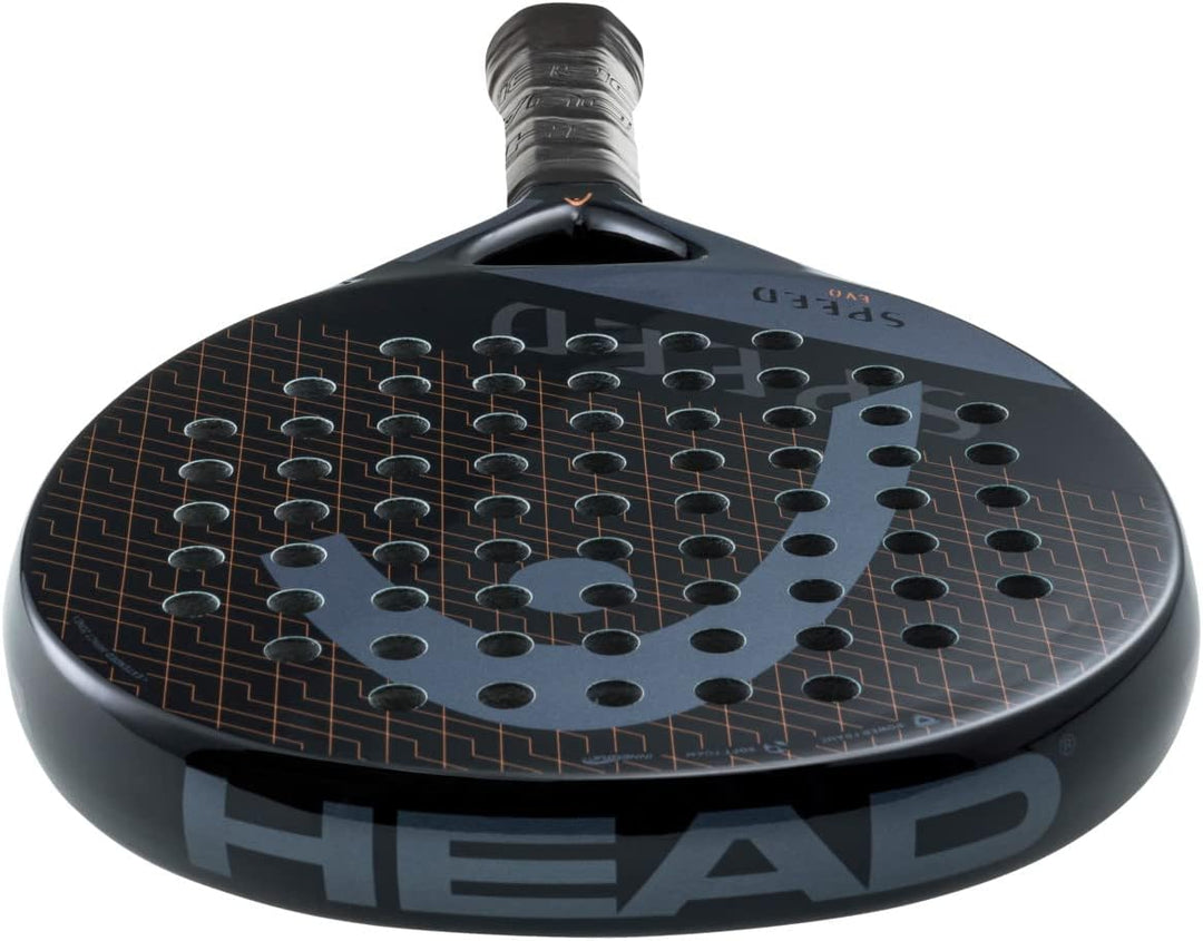 Head Evo Speed 2023 Padelschläger, schwarz Single, Single