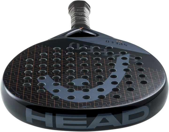 Head Evo Speed 2023 Padelschläger, schwarz Single, Single