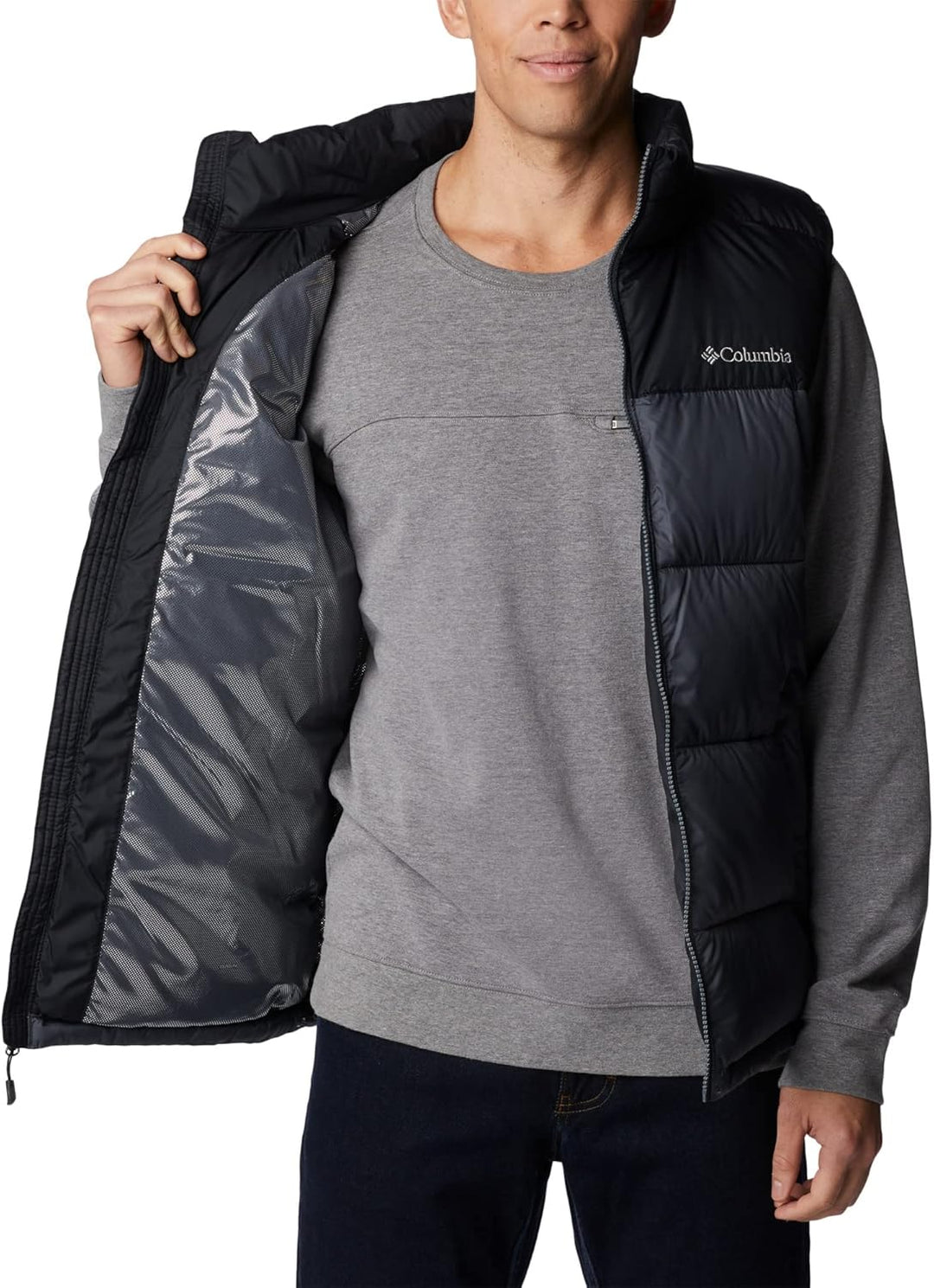 Columbia Herrenweste Pike Lake S Black, Graphite, S Black, Graphite