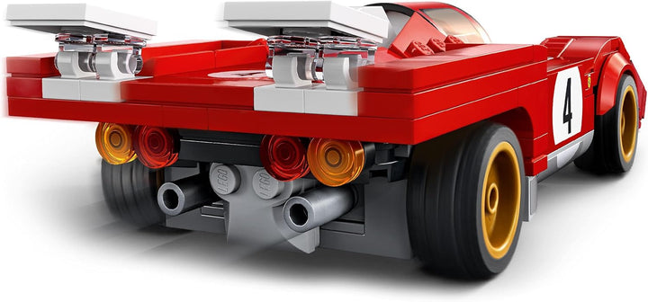 LEGO Speed Champions 1970 Ferrari 512 M Bausatz für Modellauto, Spielzeug-Auto, Rennwagen für Kinder