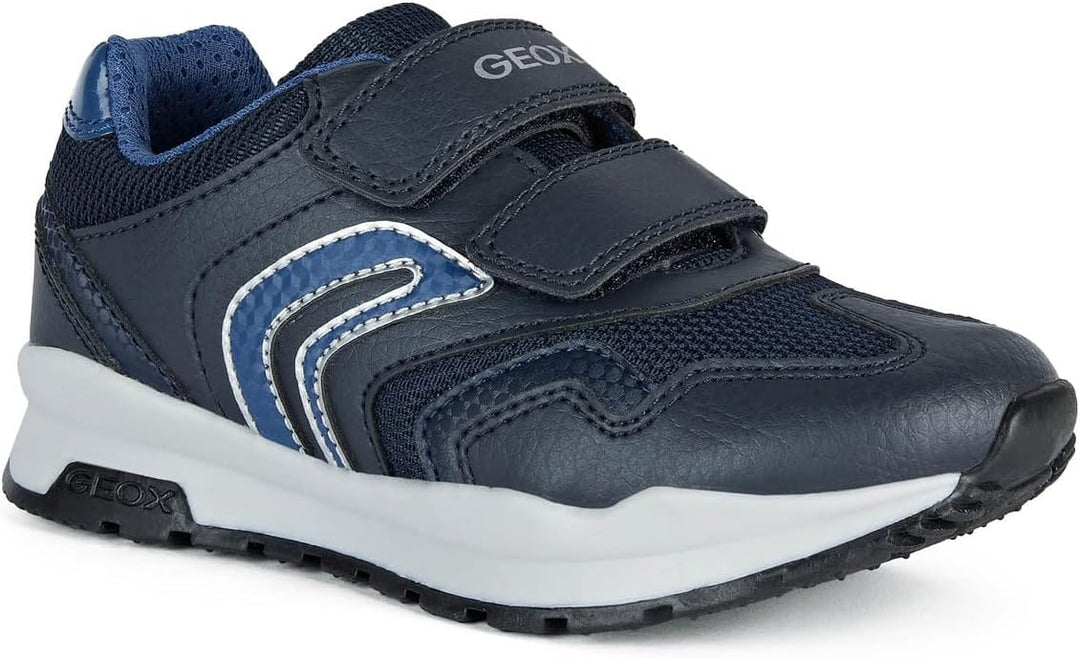 Geox Herren J Pavel A Sneaker 36 EU Navy Avio, 36 EU Navy Avio