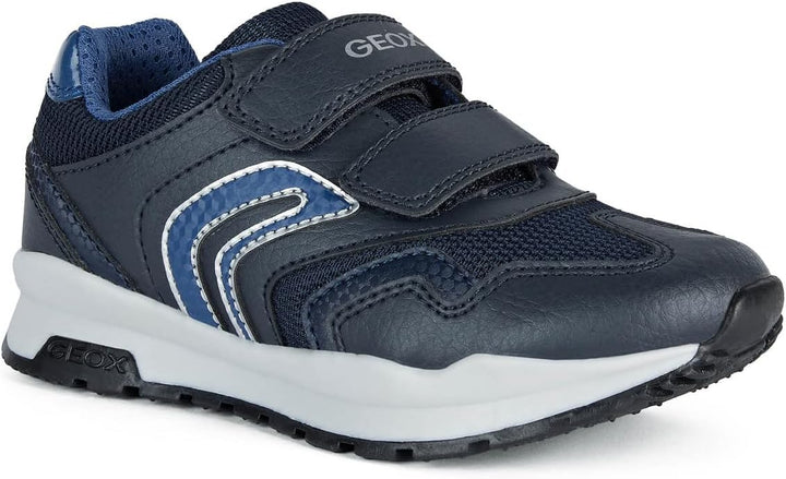 Geox Herren J Pavel A Sneaker 36 EU Navy Avio, 36 EU Navy Avio