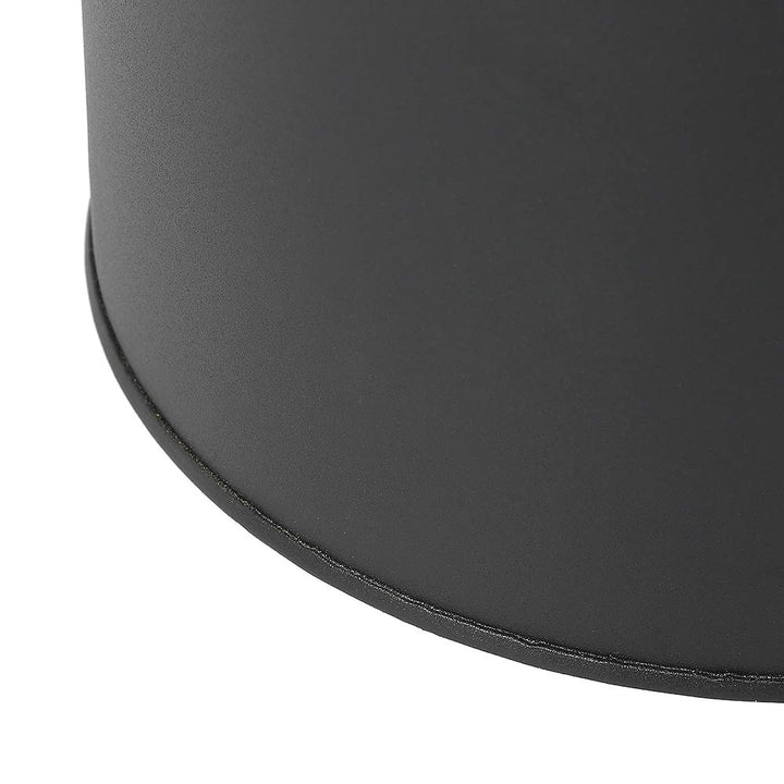Drumm Abfalleimer mit Standaschenbecher, 30 l, Edelstahl/Eisen, rutschfest, für Aussen/Innenbereich,
