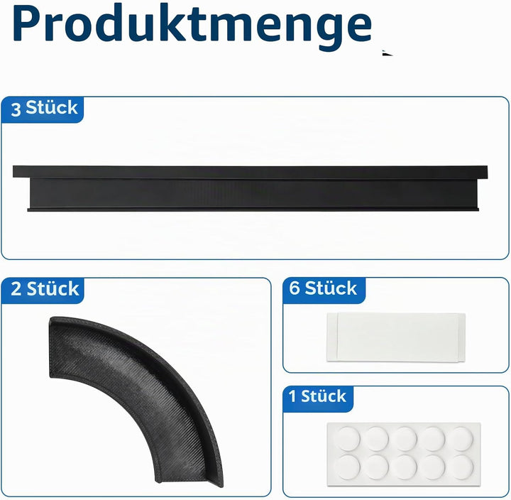 Halterung für Philips Hue TV Lightstrip - Gradient Lightstrip Verbinder für Philips Hue Play, Eckver
