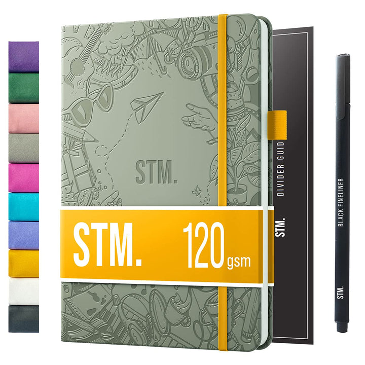 Scribbles That Matter Notizbuch A5 dotted + Free Pen! - Your 200 Seiten Bullet Dotted Journal Auslau