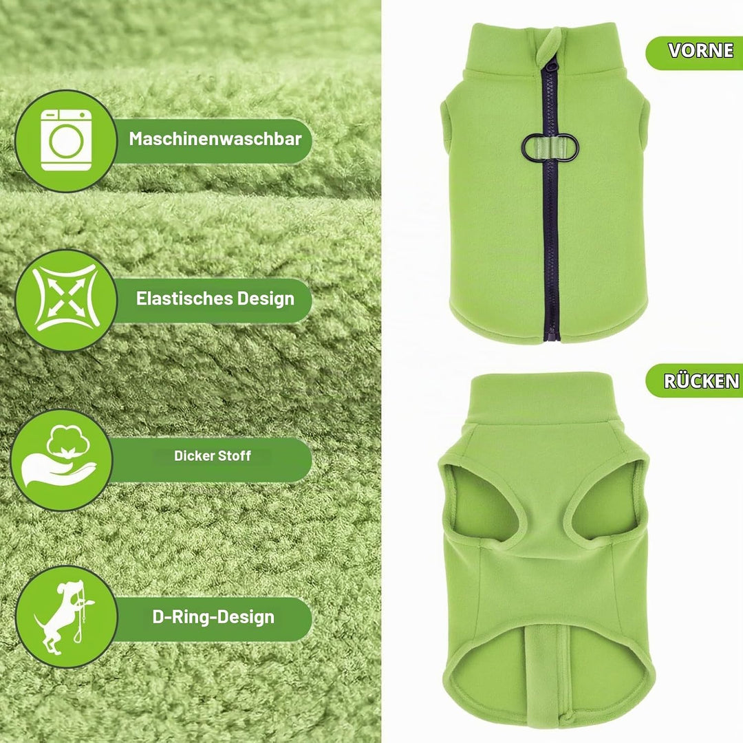 Hundemantel Fleece Hunde Jacken Hund warme Mäntel Winter Haustier Kleidung Hoodies Pullover Jumpsuit