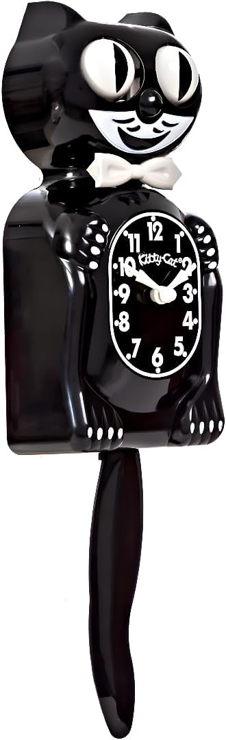 Kit Cat Klock Classic Schwarz-Klein, Schwarz