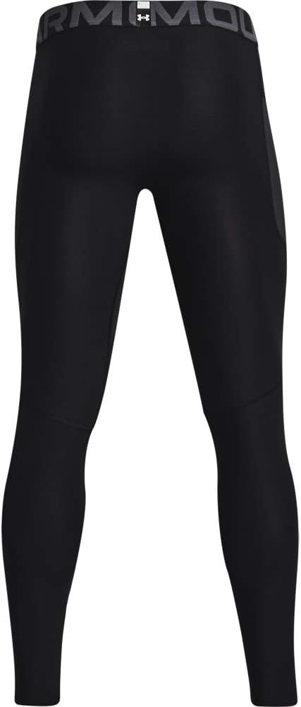 Under Armour Herren Tights HeatGear Compression Black / / White (001) XS Einfarbig, Black / / White