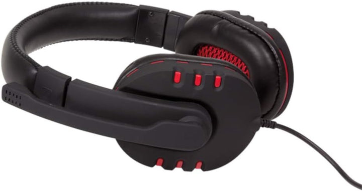 LogiLink HS0033 Stereo Headset mit integr. Mikrofon, Schwarz