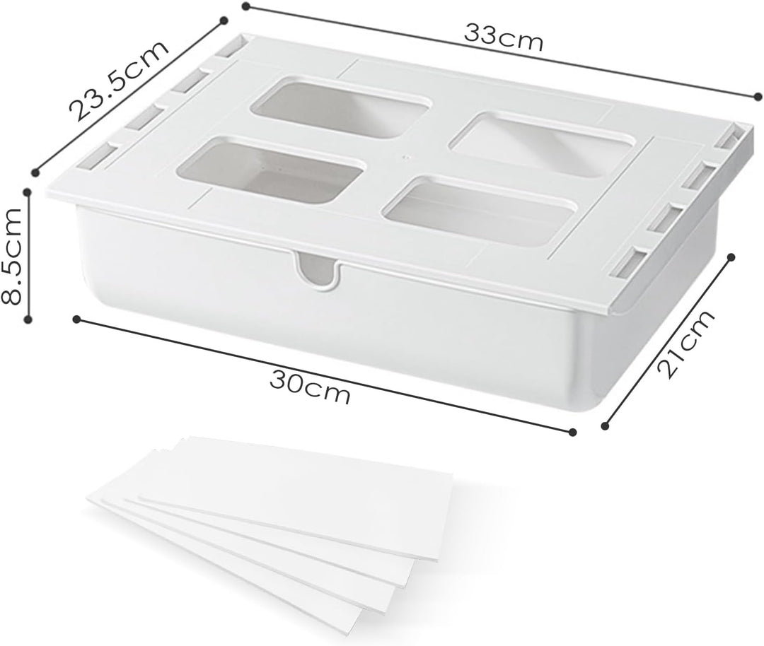 Schublade Unter Schreibtisch, Unterbau Schublade, Selbstklebende Organizer, Schreibtisch Schublade,